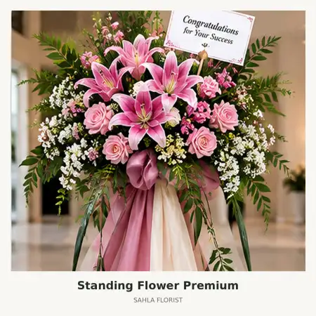 Standing Flowers Kresek